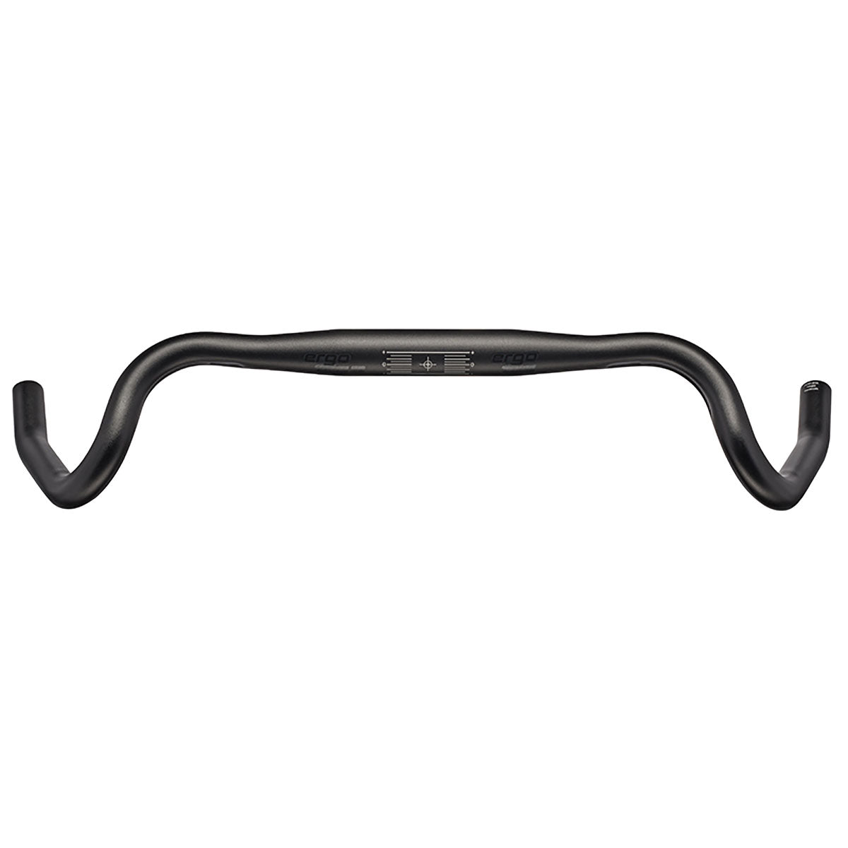 Ergotec Handlebar Gravel (31.8, GW440mm/580mm,0, 30° | Black Sandblasted)