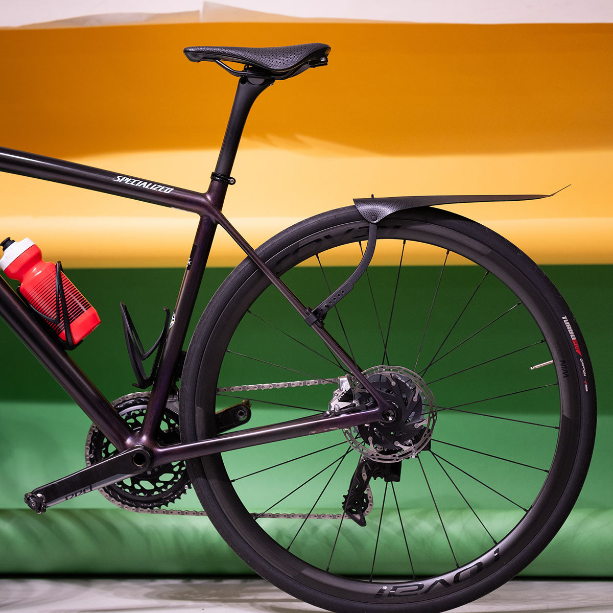 Ass Savers Win Wing 2 Road Rear Mudguard w/ Black Wishbone