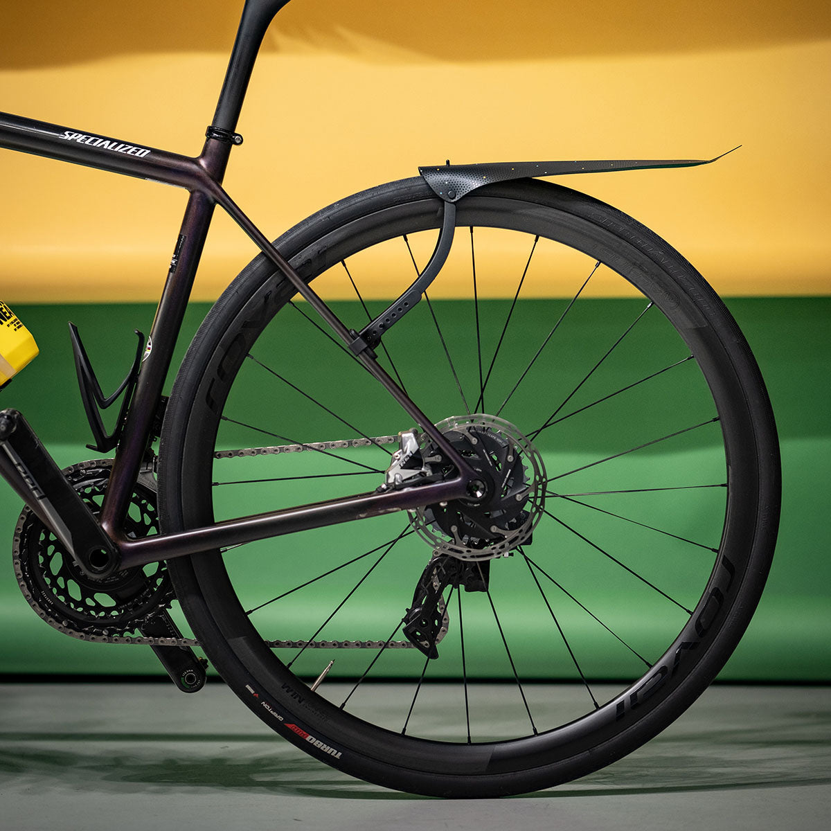 Ass Savers Win Wing 2 Road Rear Mudguard w/ Black Wishbone