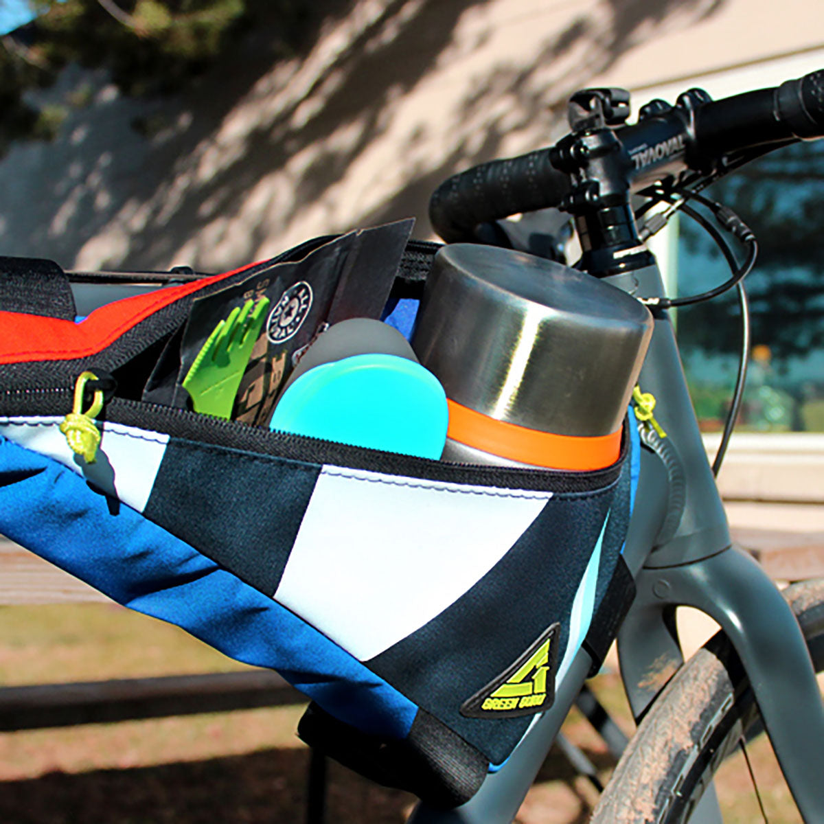 Green Guru - Upshift Frame Bag - Large - ZEITBIKE
