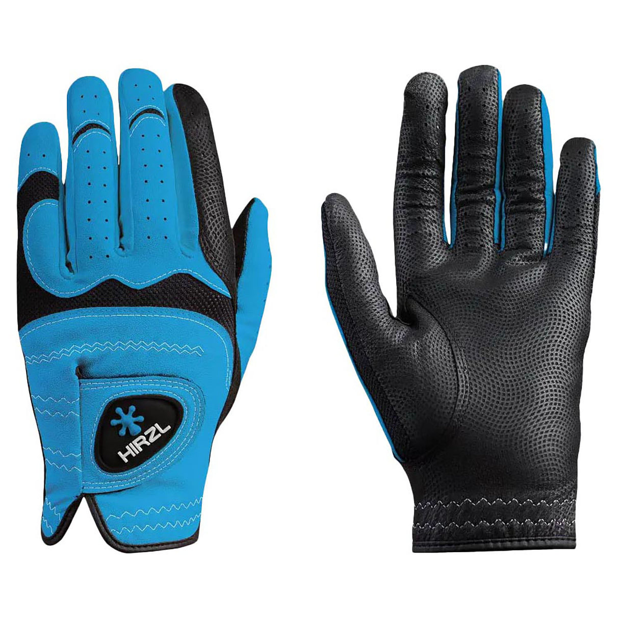HIRZL Trust Hybrid Plus (+) - Golf Gloves - Blue