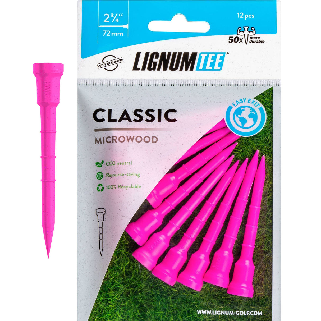 Lignum Classic Golf Tees