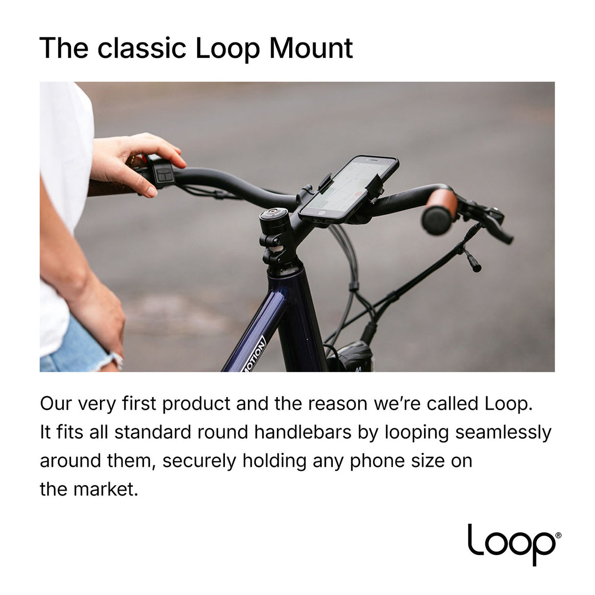 Loop Mount - Universal Bicycle Phone Mount - ZEITBIKE
