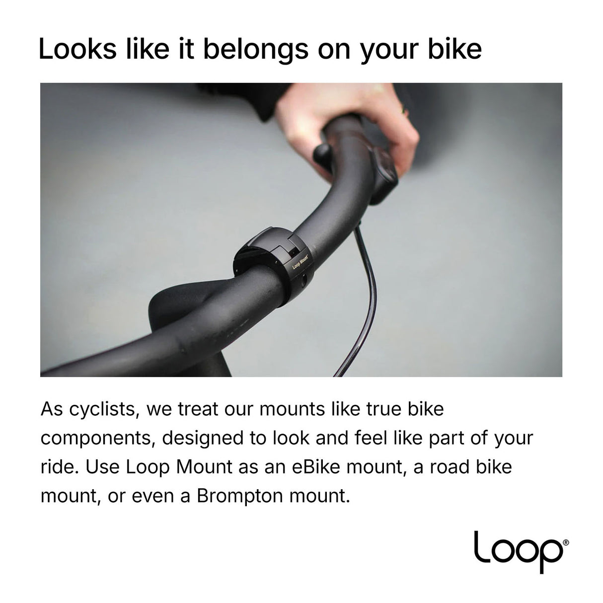 Loop Mount - Universal Bicycle Phone Mount - ZEITBIKE