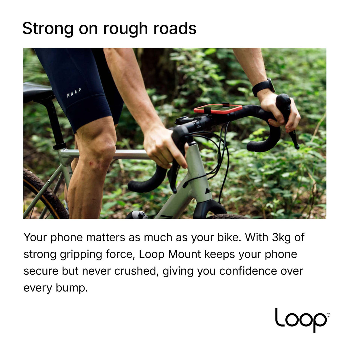 Loop Mount - Universal Bicycle Phone Mount - ZEITBIKE