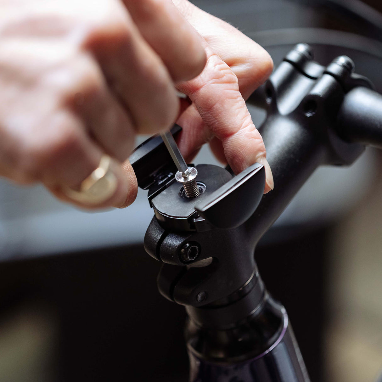 Loop - Micro Mount - Ultra-Compact Stem Cap Phone Mount - ZEITBIKE