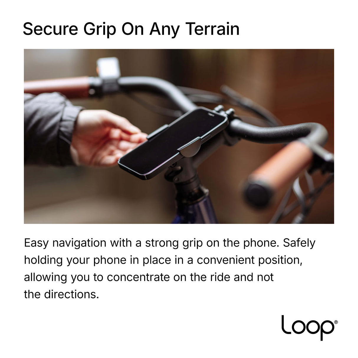 Loop - Micro Mount - Ultra-Compact Stem Cap Phone Mount