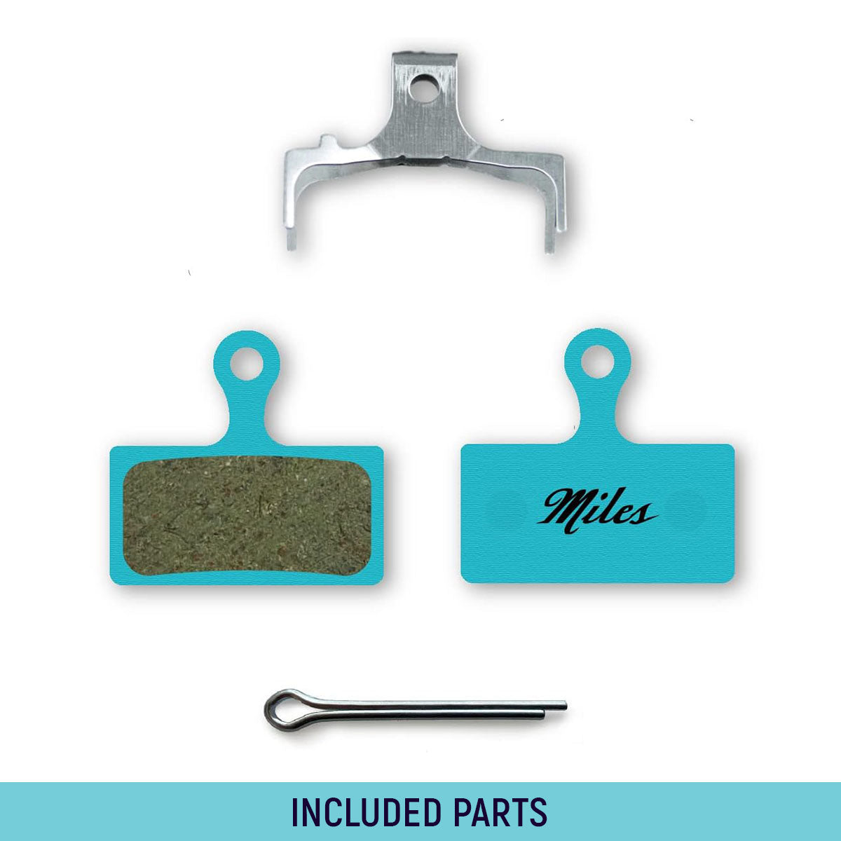 Miles Racing - Disc Brake Pads - Semi Metallic - SHIMANO FSA REVER - Emma Edition (MI-MET-26-EMMA)