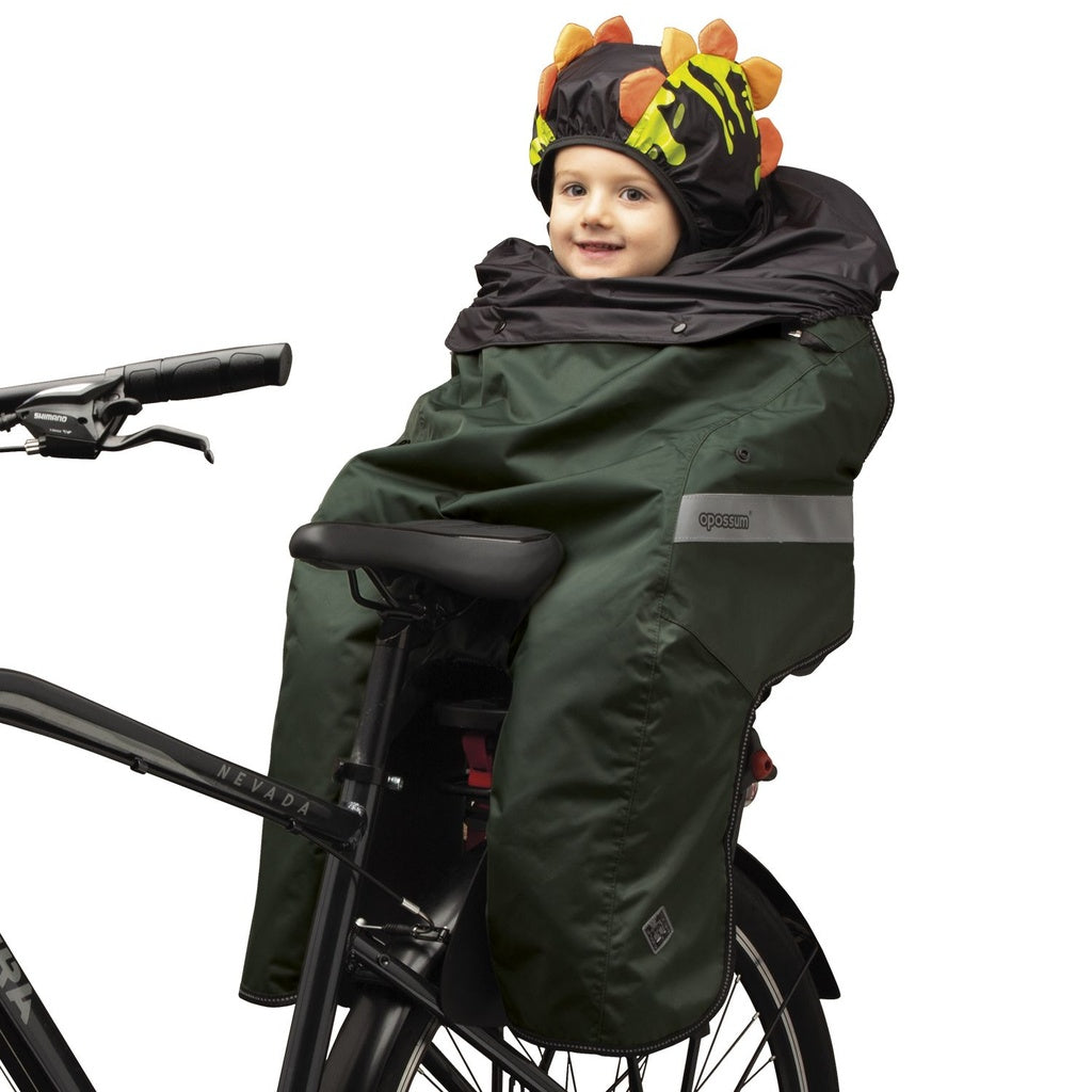 Tucano Urbano - Thermal Child Bike Seat Rain Cover with Hood - OPOSSUM® STORY