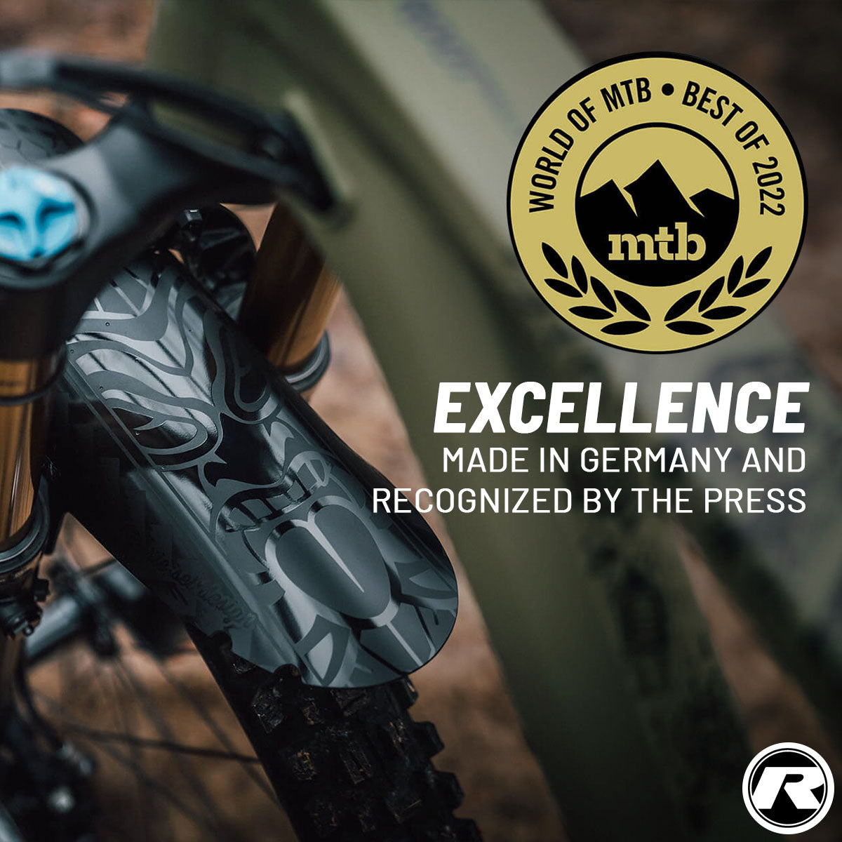 Riesel Design - Front Mudguard - KOL:OSS - ZEITBIKE