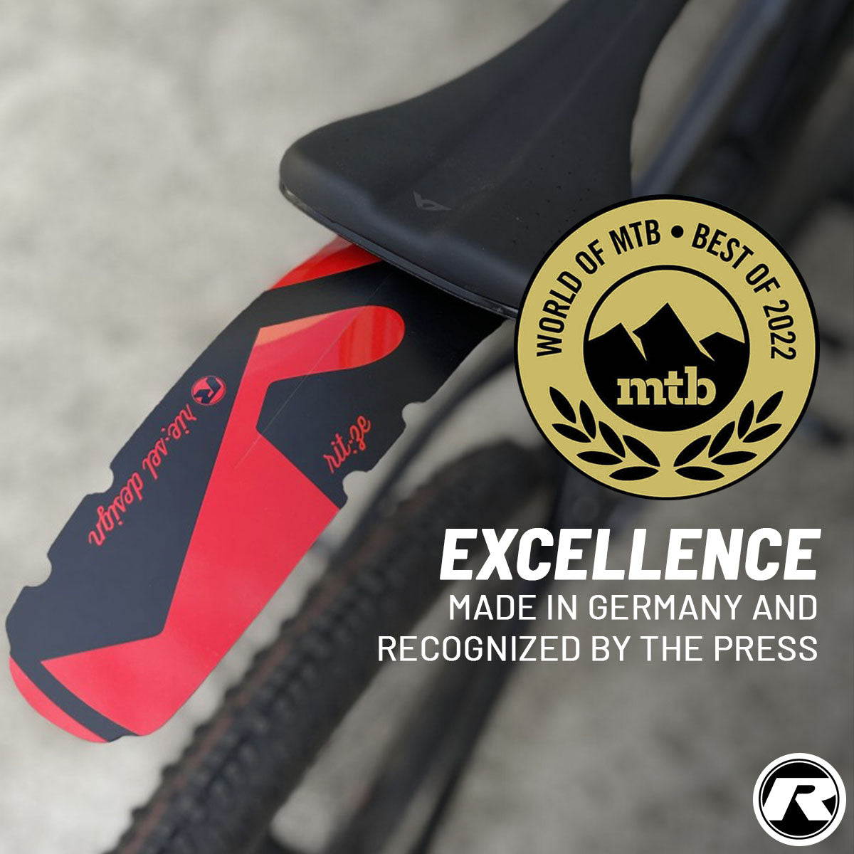Riesel Design - Rear Mudguard - RIT:ZE - ZEITBIKE