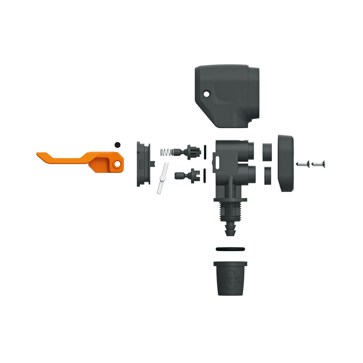 SKS - Floor Pump Spare Part - Replacement MV EASY Head