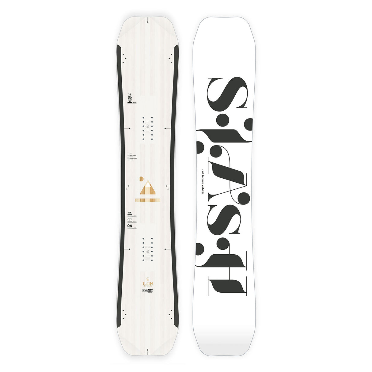 Slash by GiGi - ATV Snowboard - Blank (TopART) - ZEITBIKE