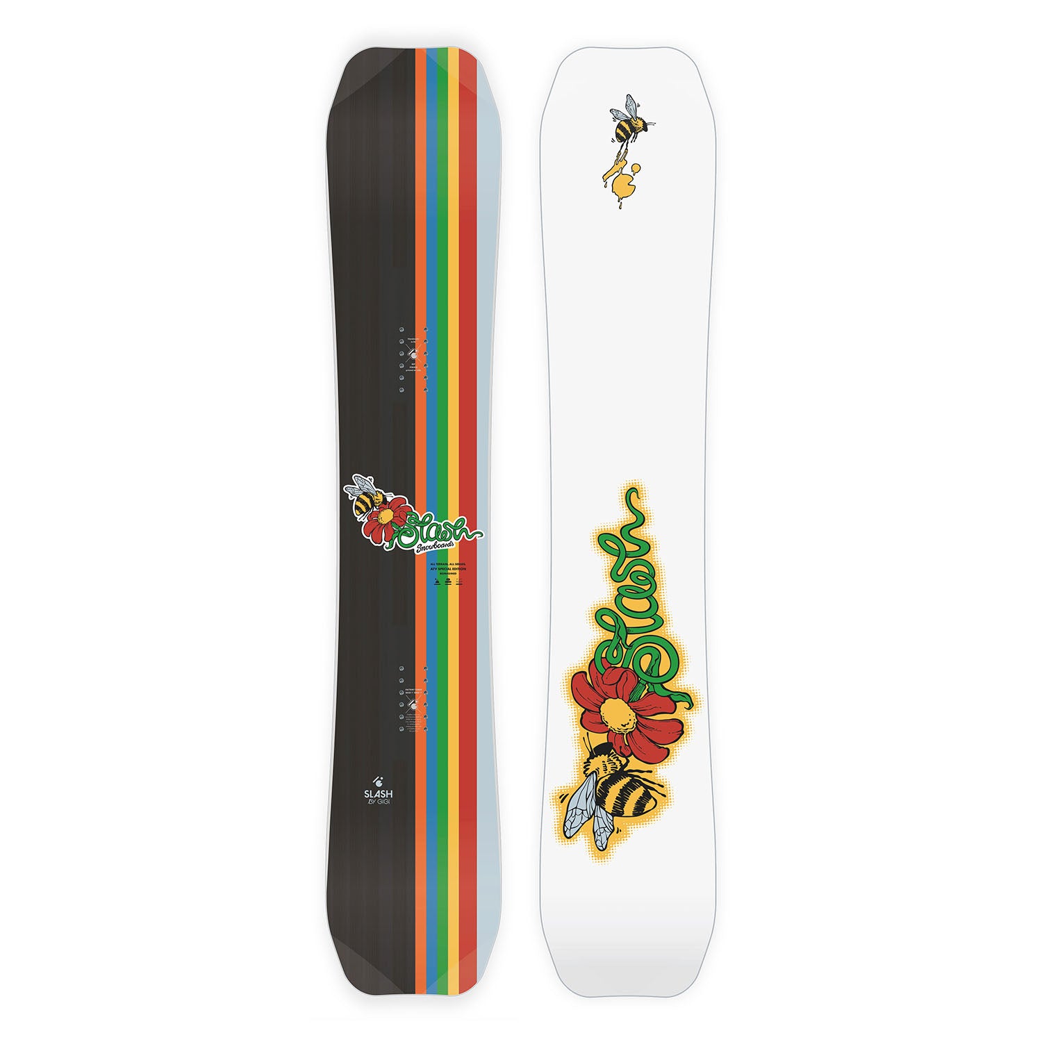 Slash by GiGi - ATV Directional Twin Camber Snowboard - Reimagined
