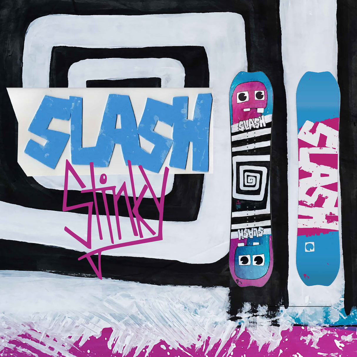 Slash by GiGi - Splash Kids Snowboard (Stinky)
