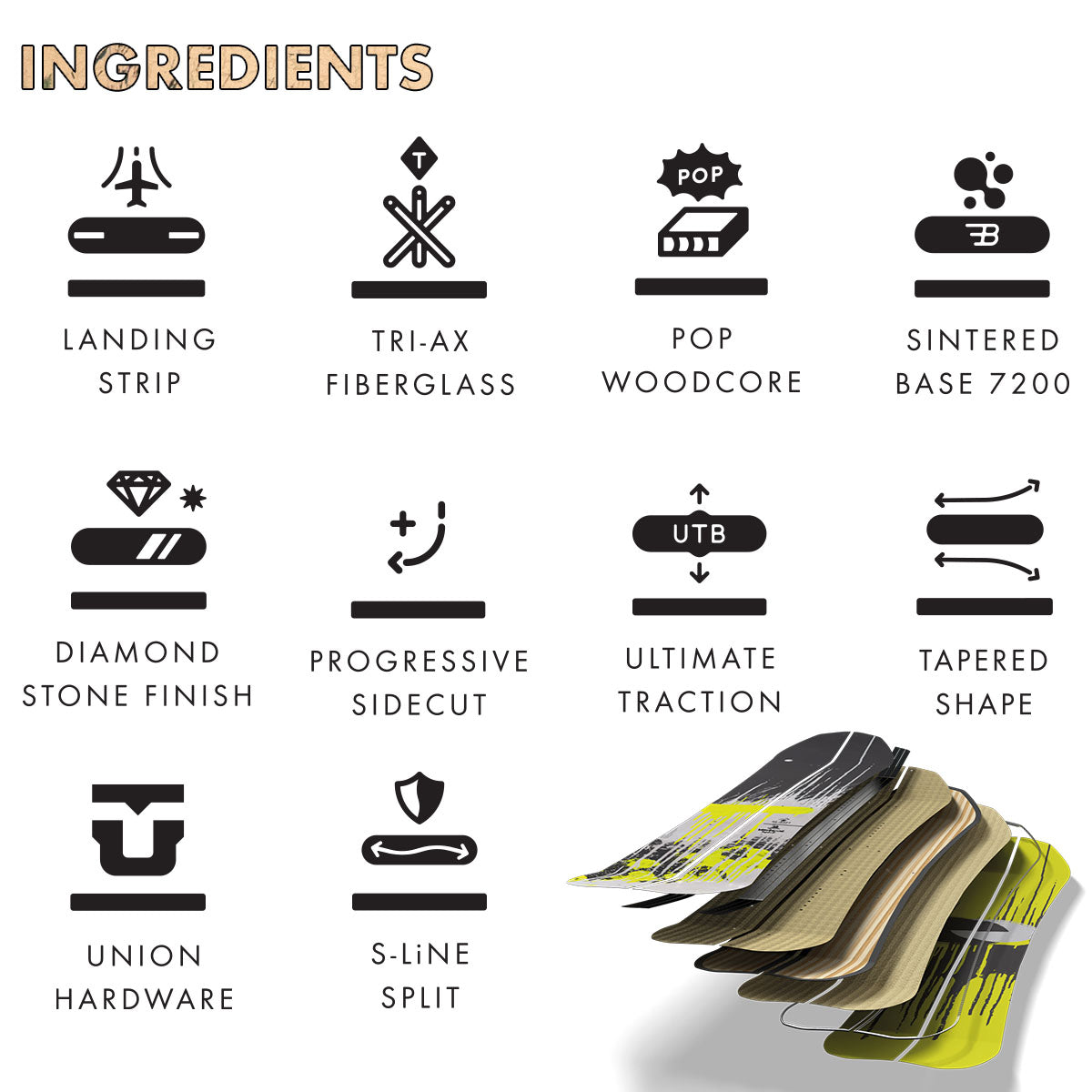 Slash by GiGi - Vertical Split Snowboard - ApARTment