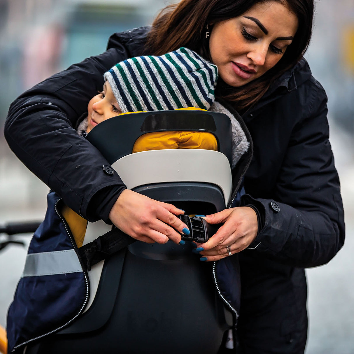 Tucano Urbano - Thermal Child Bike Seat Rain Cover with Hood - OPOSSUM® STORY - ZEITBIKE