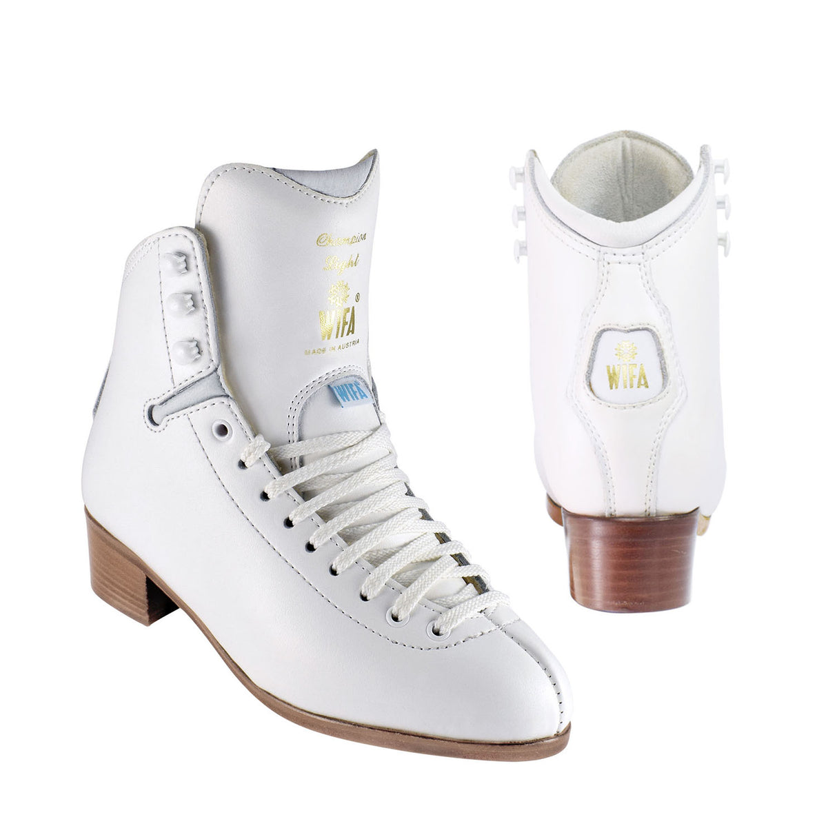 WIFA Ice and Roller Skates - Champion Light Adult - White