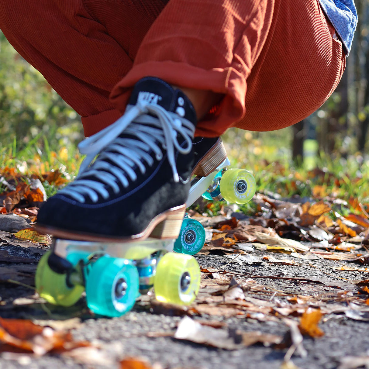 WIFA Roller Skates - Street Suede - Customizable Two-Tone