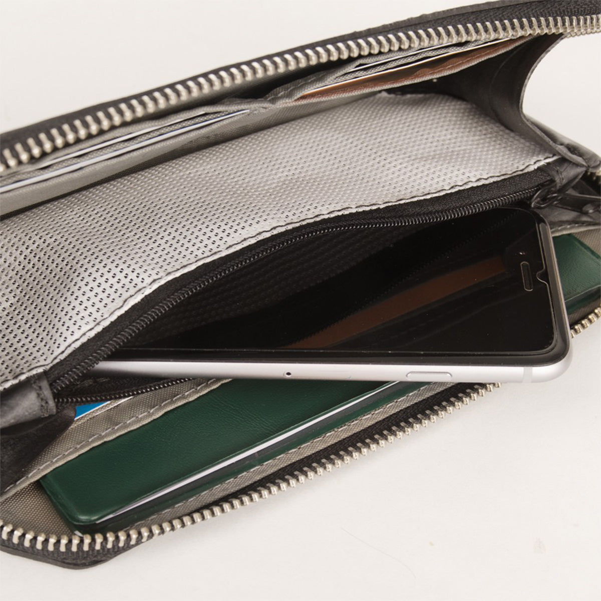 Alchemy Goods - Faunterloy Zip Wallet - Grey - ZEITBIKE