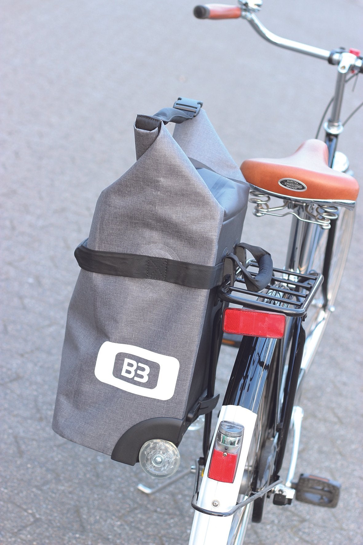 B&W Pannier Bag - B3 Bag Grey