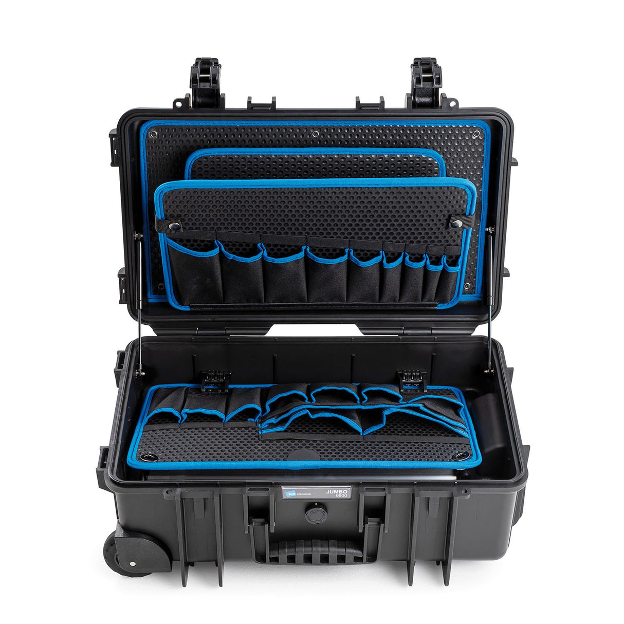 B&W Waterproof Case - Jumbo 6600 Outdoor Tool Case with Pocket Tool Boards