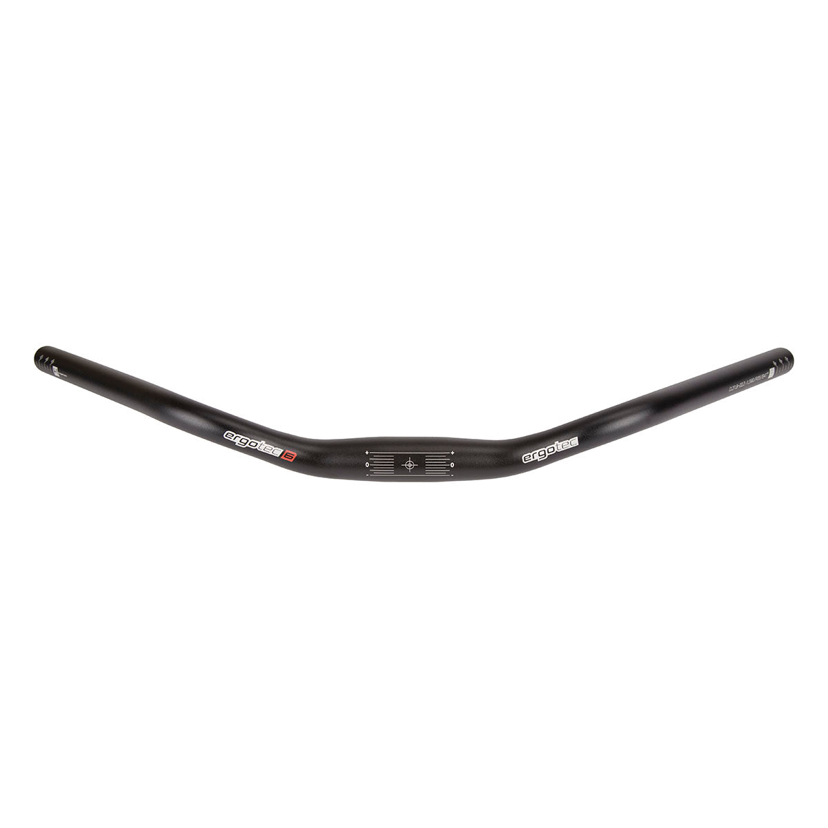 Ergotec - Trekking Handlebar - 31.8 mm - Black Sandblasted - ZEITBIKE