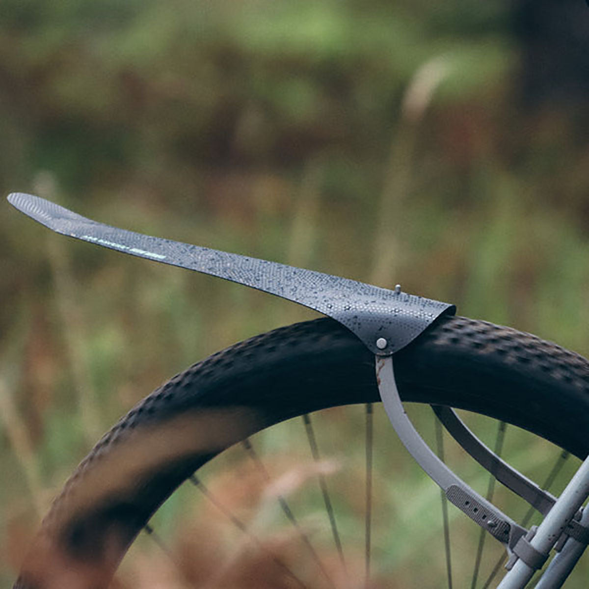 Ass Savers Win Wing Gravel Rear Mudguard w/ Grey Wishbone