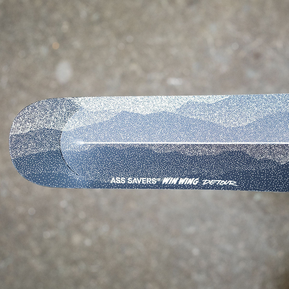 Ass Savers Win Wing 2 Gravel Rear Mudguard w/ Black Wishbone