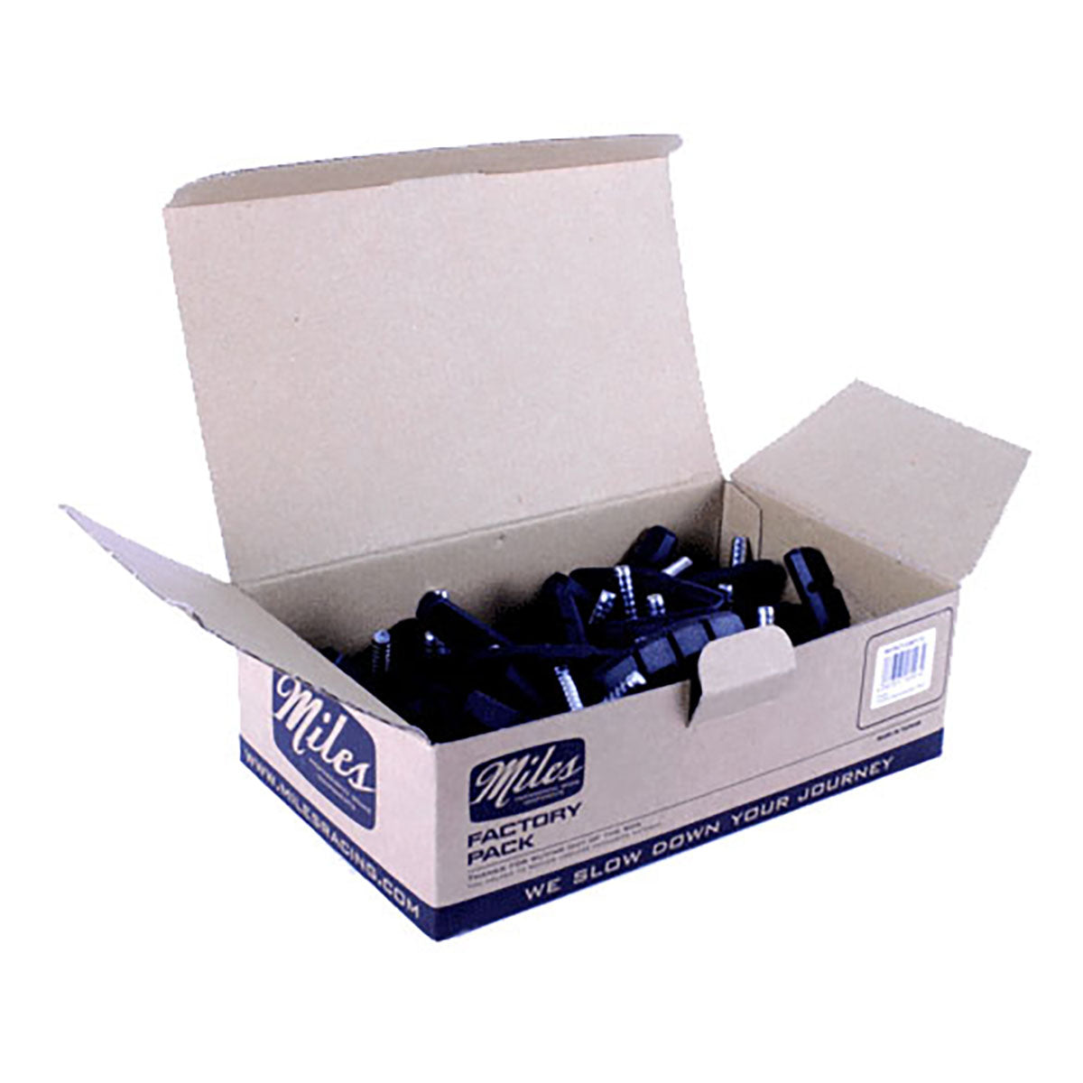 Miles Racing - Factory Pack of 25 Pairs - Cantilever Type Brake Shoe - 70mm