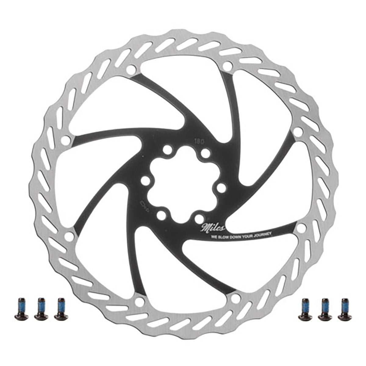 Miles Racing Stainless Rotors - 140mm/160mm/180mm/203mm