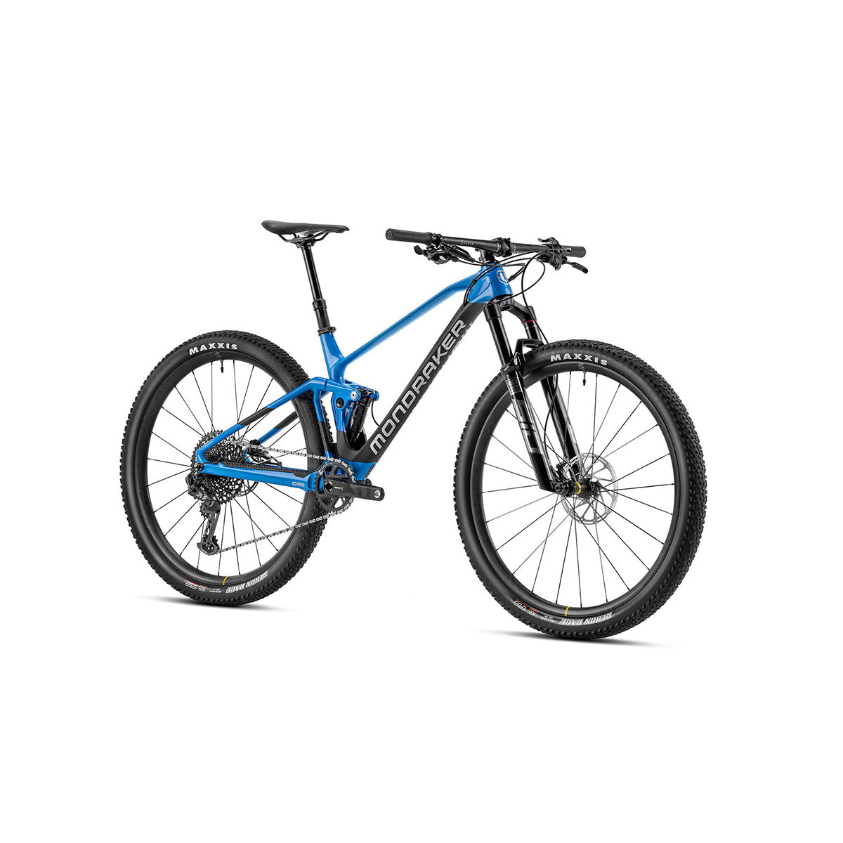 Mondraker - F-PODIUM CARBON DC R Bike - Blue/Carbon/Silver (XC RACE)