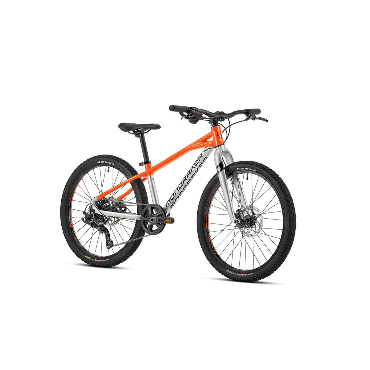 Mondraker - LEADER 24 Bike - Silver/Orange (KIDS)