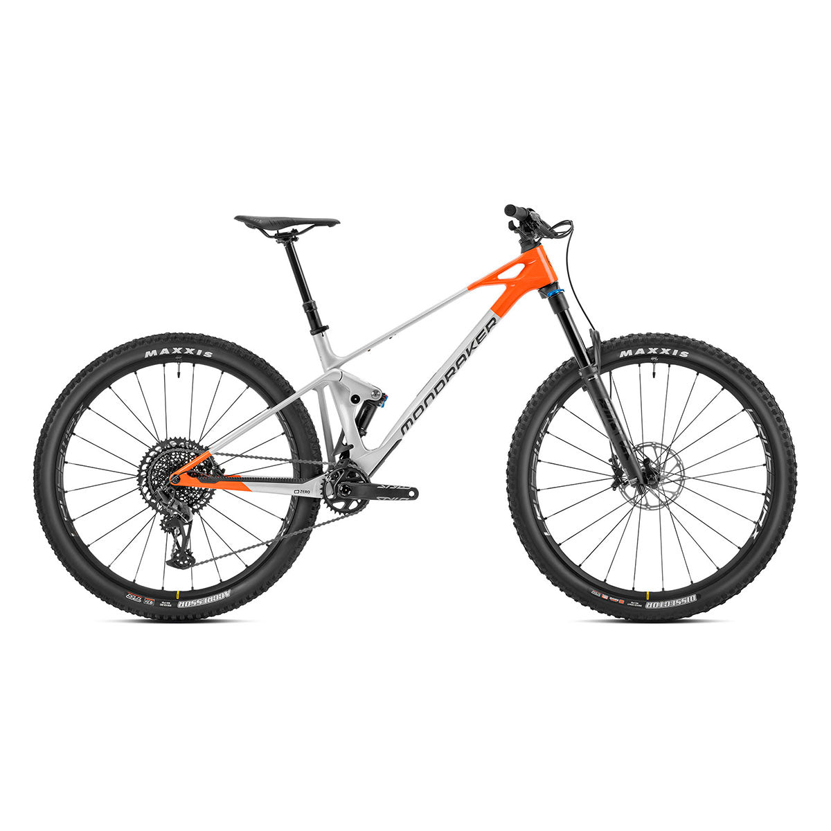 Mondraker - RAZE CARBON R Bike - Silver/Orange (TRAIL)