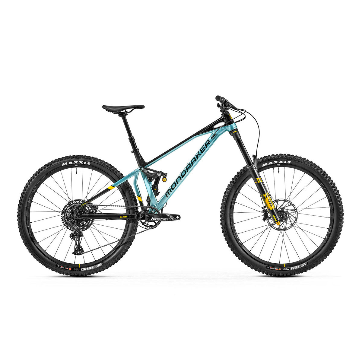 Mondraker - SUPERFOXY R Bike - Frost Green-Black-Ohlins Yellow (SUPER ENDURO)