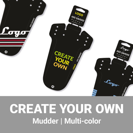 ASS SAVERS - Custom Fenders - MUDDER Front Fender - Color (Starting at 250 pcs @ $7.99/pc) - ZEITBIKE