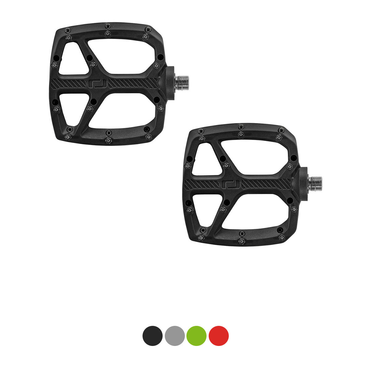 ONOFF RESIN MTB PEDALS (Gray / Black / Red / Green)