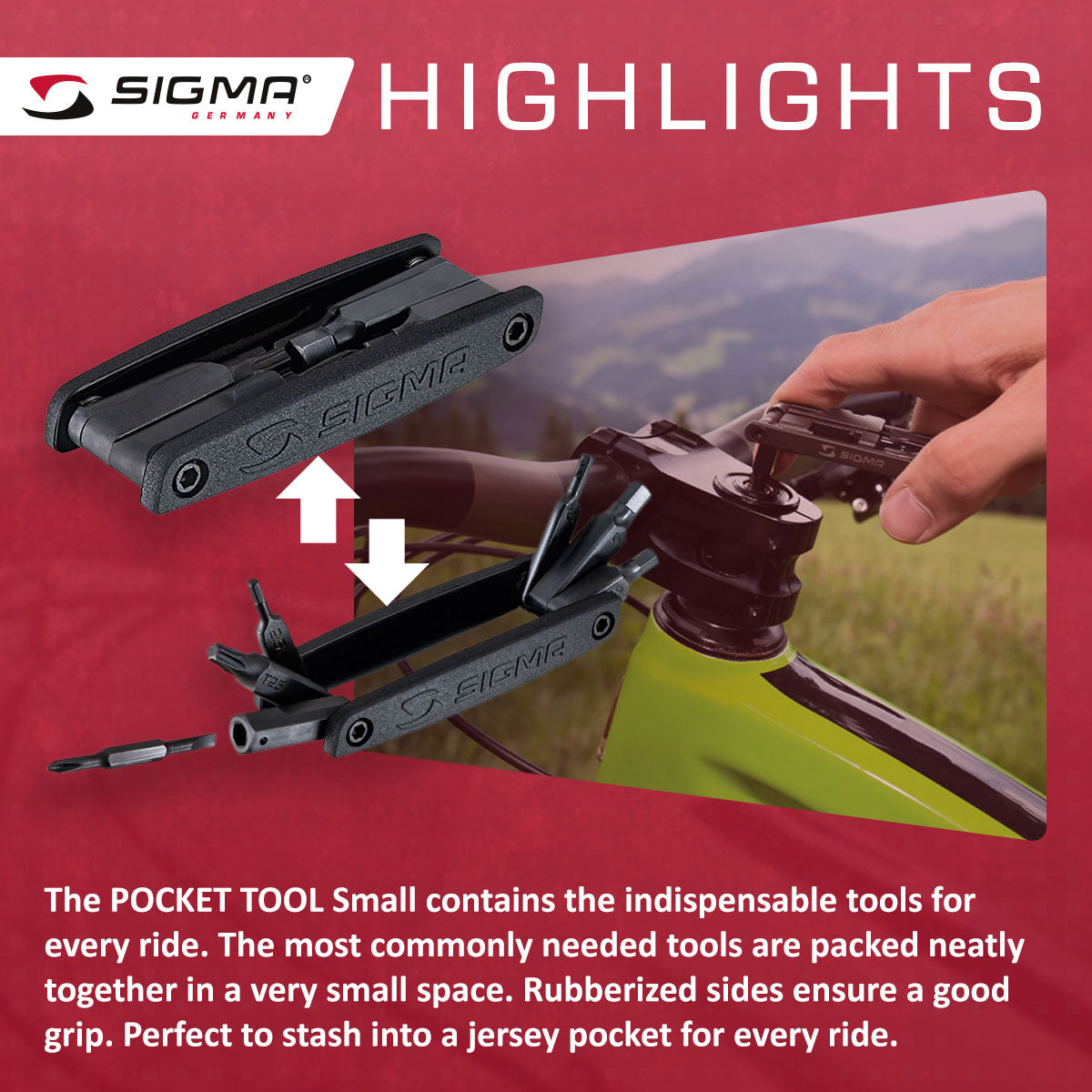 SIGMA Tools - POCKET TOOL SMALL - ZEITBIKE