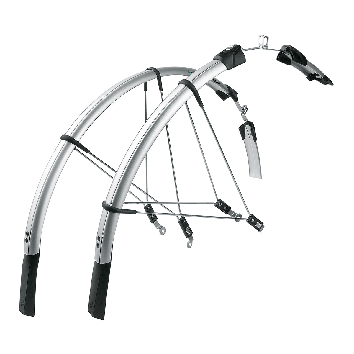 SKS - Bike Fender Set - Raceblade Long Silver (700x18-25) - ZEITBIKE