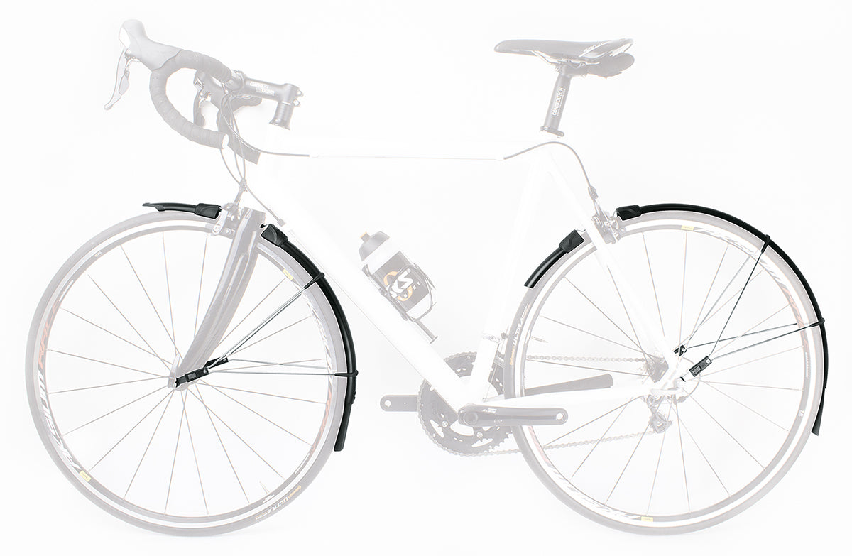 SKS - Bike Fender Set - Raceblade Long Black (700x18-25) - ZEITBIKE