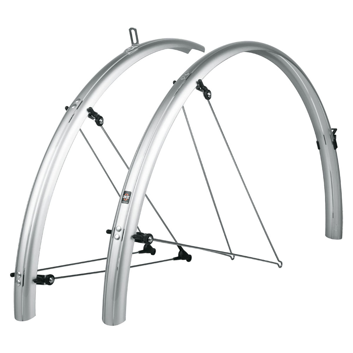 SKS - Bike Fender Set, Bluemels B35 Black / Silver, 700x20-28