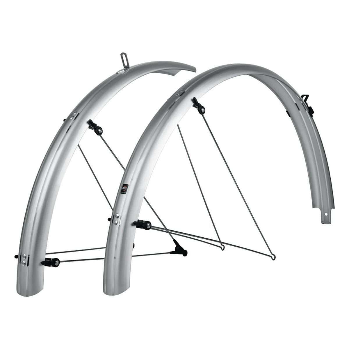 SKS - Bike Fender Set, Bluemels B55 Black / Silver, 700x32-47