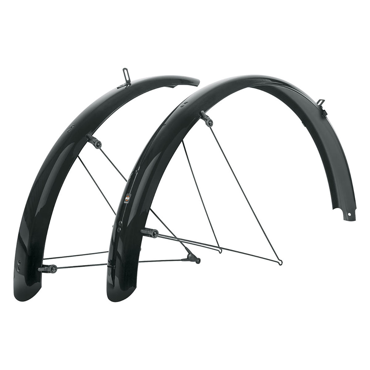 SKS - Bike Fender Set, Bluemels B69 Black / Silver, 27.5/29/700x2.5 max