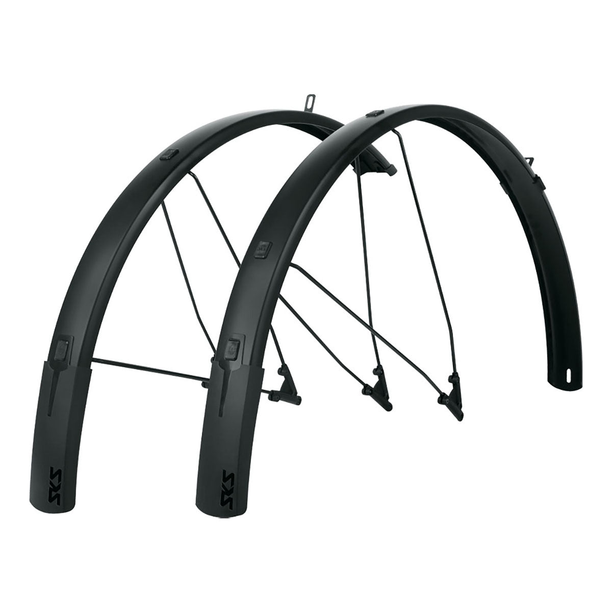 SKS - Bike Fender Set, Bluemels Style B56 Matte Black, 700x32-47