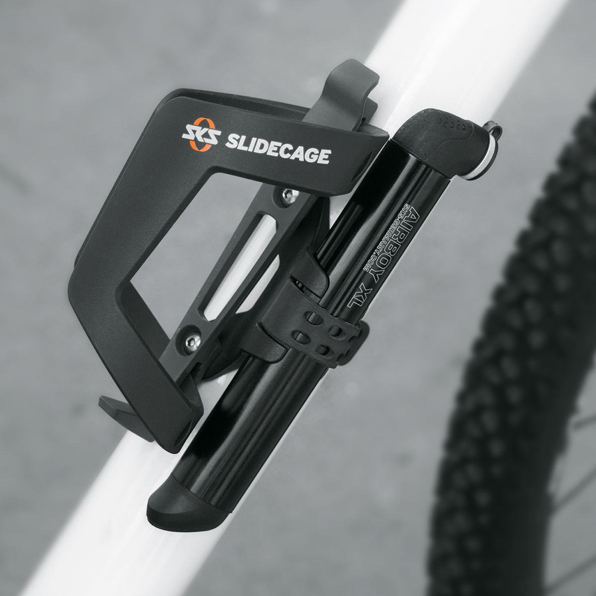 SKS - Mini Pump - Airboy XL (MultiValve Head) - 73 PSI - ZEITBIKE