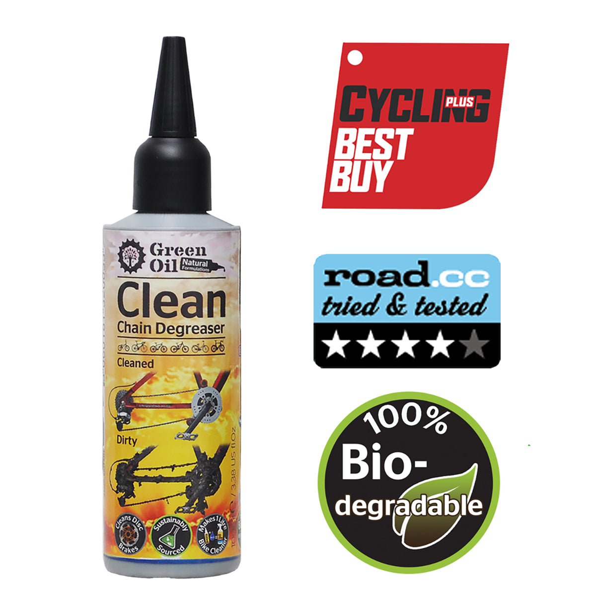 Green Oil - Clean Chain Degreaser Gel - 100ml