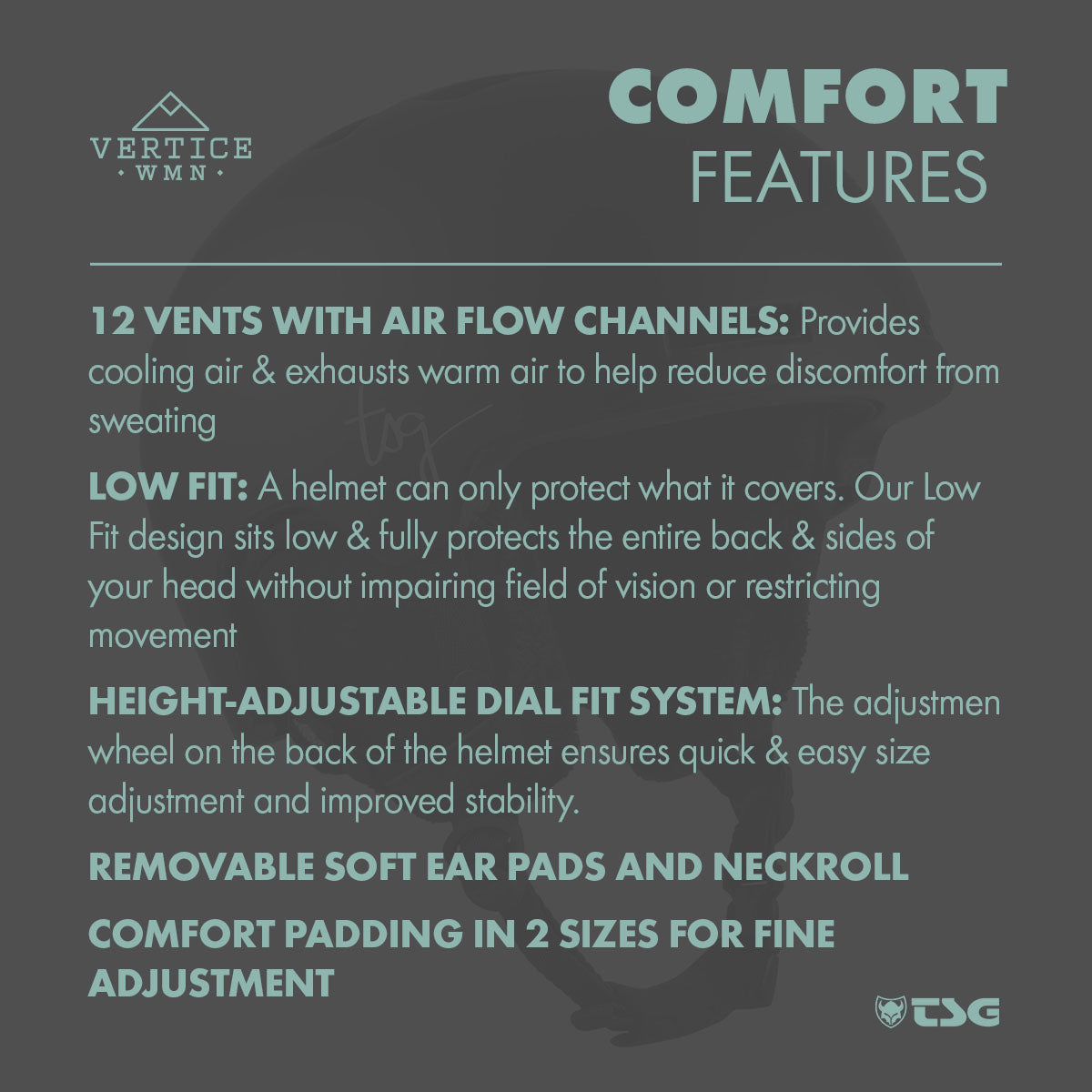 TSG - Ski/Snowboard Helmet - Vertice Wmn