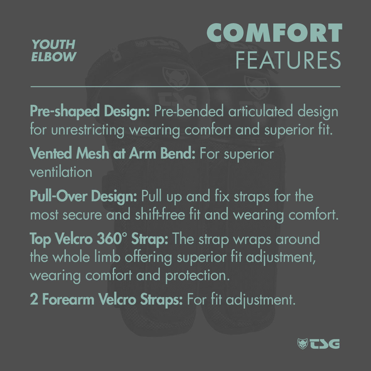 TSG - Youth Elbow - ZEITBIKE