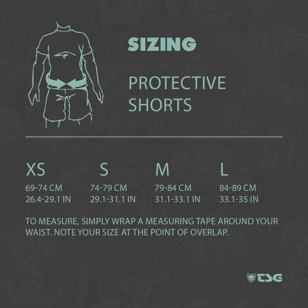 TSG -  Protective Shorts for Women- Crash Pant Carna - Black