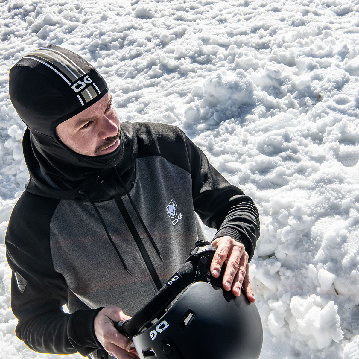 TSG - Apparel - Storm Mask Enshroud, Black-Tin, One Size